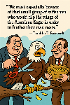 A cartoon thumbnail linking to a saying by Franklin D. Roosevelt