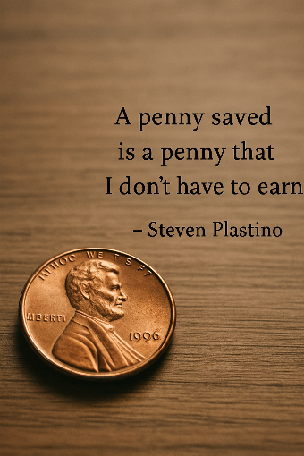 A photographic representation of a saying by Steven Plastino